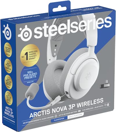 SteelSeries Arctis Nova 3P Wireless Gaming Headset for PlayStation SteelSeries Arctis Nova 3P Wireless Gaming Headset for PlayStation