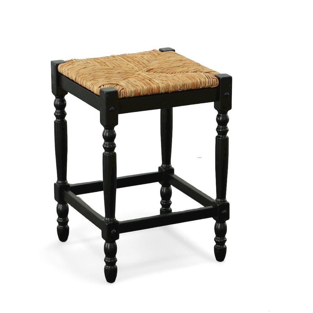 Alt View 4. Carolina Chair & Table - Hawthorne Bar Table with 2 Counter Stools - Antique Black - Antique Black.