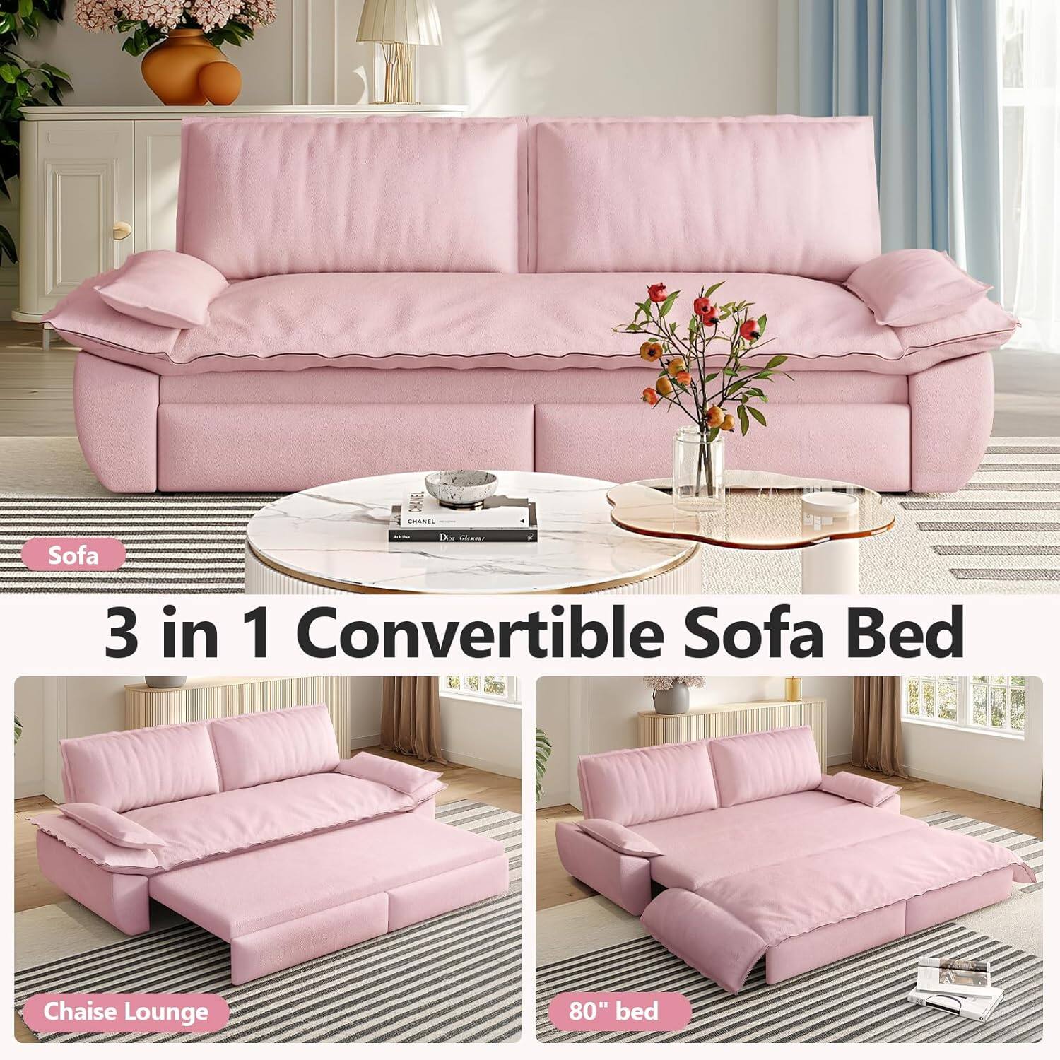 IMASE Sofa Dka 3 in 1 Convertible Sofa Bed t Chaise Lounge 80" bed

Sofa

3 in 1 Convertible Sofa Bed

Chaise Lounge

80" bed