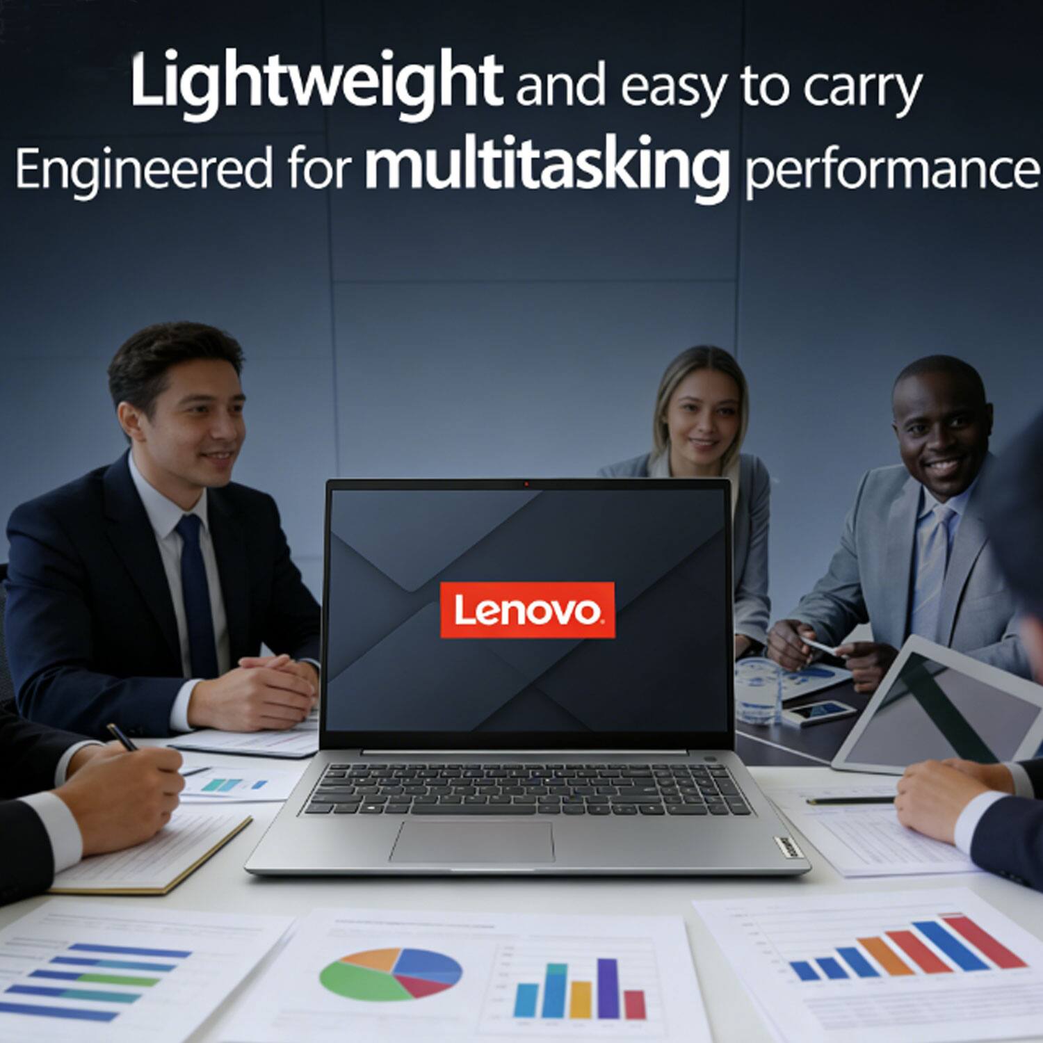 Lightweight and easy to carry  
Engineered for multitasking performance  
Lenovo