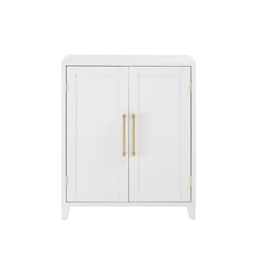 Alt View 10. Crosley Furniture - Roarke Stackable Kitchen Pantry Storage Cabinet - White.