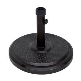 Mondawe - 50lb Polycrete Umbrella Base Fits up to a 1.65” dia. Pole - Black