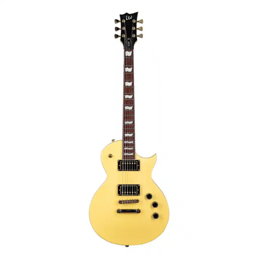 Esp Buy ESP LTD EC 256 Electric Guitar, Vintage Gold Satin LEC256VGS - Best Buy
