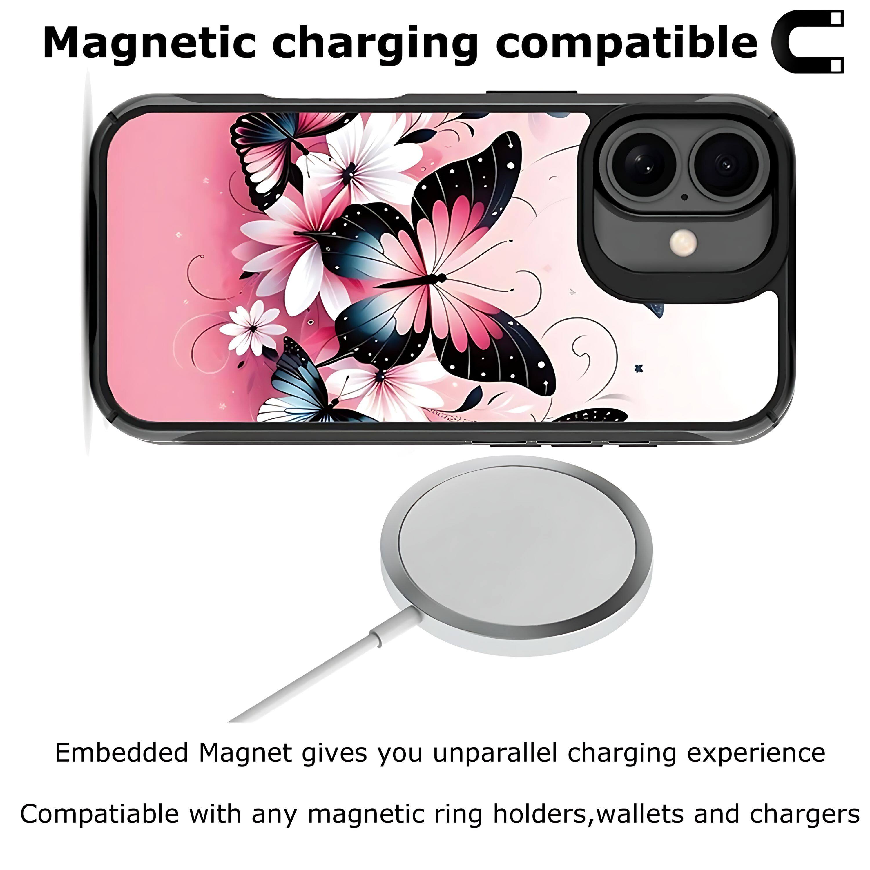 Magnetic charging compatible

Embedded Magnet gives you unparallel charging experience

Compatible with any magnetic ring holders, wallets and chargers