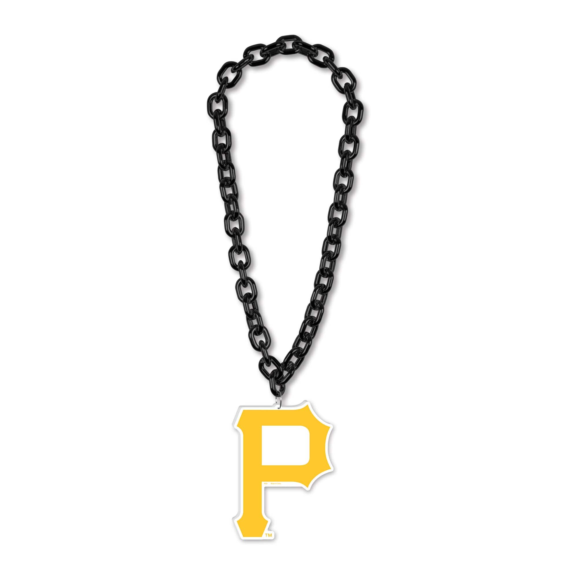 WinCraft - Pittsburgh Pirates Big Chain Logo Necklace - Multicolor price history on PriceWatchPro