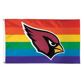 WinCraft - Arizona Cardinals 3' x 5' Pride 1-Sided Deluxe Flag - Multicolor