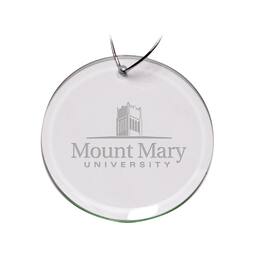 Jardine - Mount Mary Blue Angels Primary Logo 3'' Round Glass Ornament - Multicolor