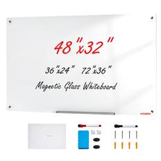 48" x 32"
36" x 24" 72" x 36"
Magnetic Glass Whiteboard