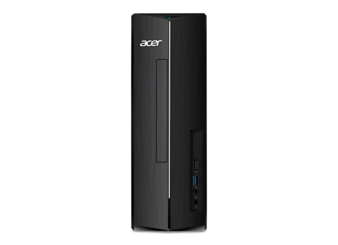 Front. Acer - Acer Aspire XC-1780-UA93 Desktop | Intel Core i5 | 8GB RAM | 512GB SSD | Intel UHD Graphics - Black.