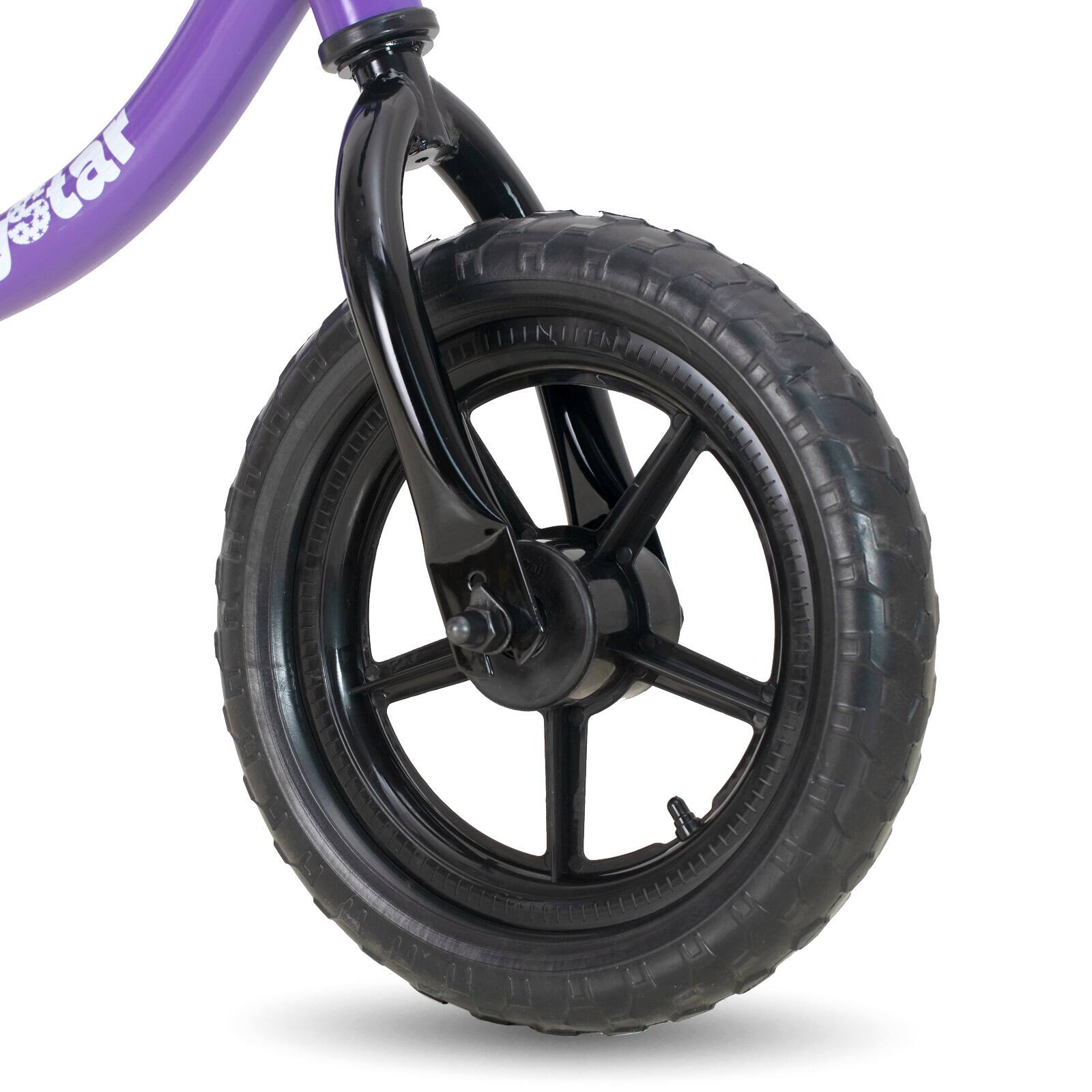 Alt View 5. JOYSTAR - JOYSTAR Marcher Toddler Balance Bike for Boys Girls Ages 18 Months to 5 Years Old, No Pedal Bike, 12" Purple - Purple.