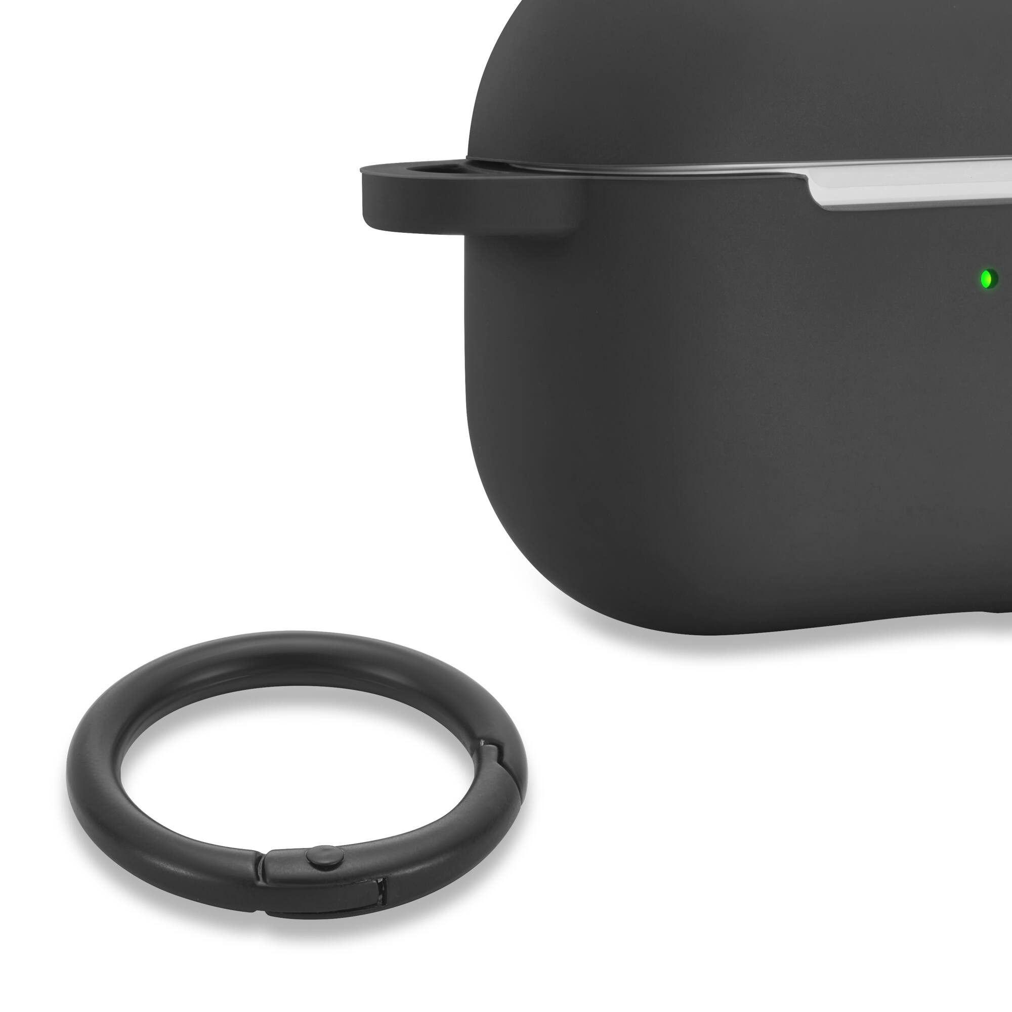 Alt View 17. Best Buy essentials™ - Silicone Case for Apple AirPods Pro 1st and 2nd Generations - Black.