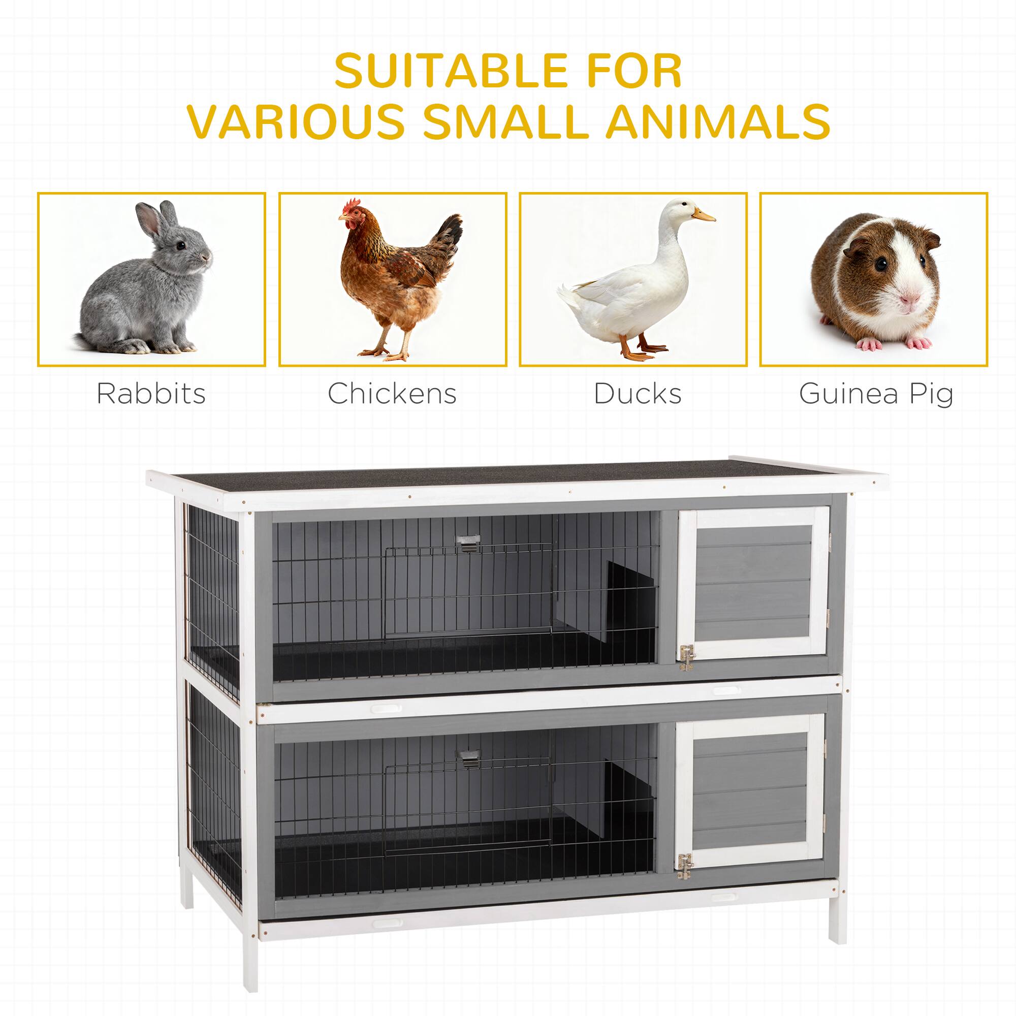 SUITABLE FOR VARIOUS SMALL ANIMALS

- Rabbits
- Chickens
- Ducks
- Guinea Pig