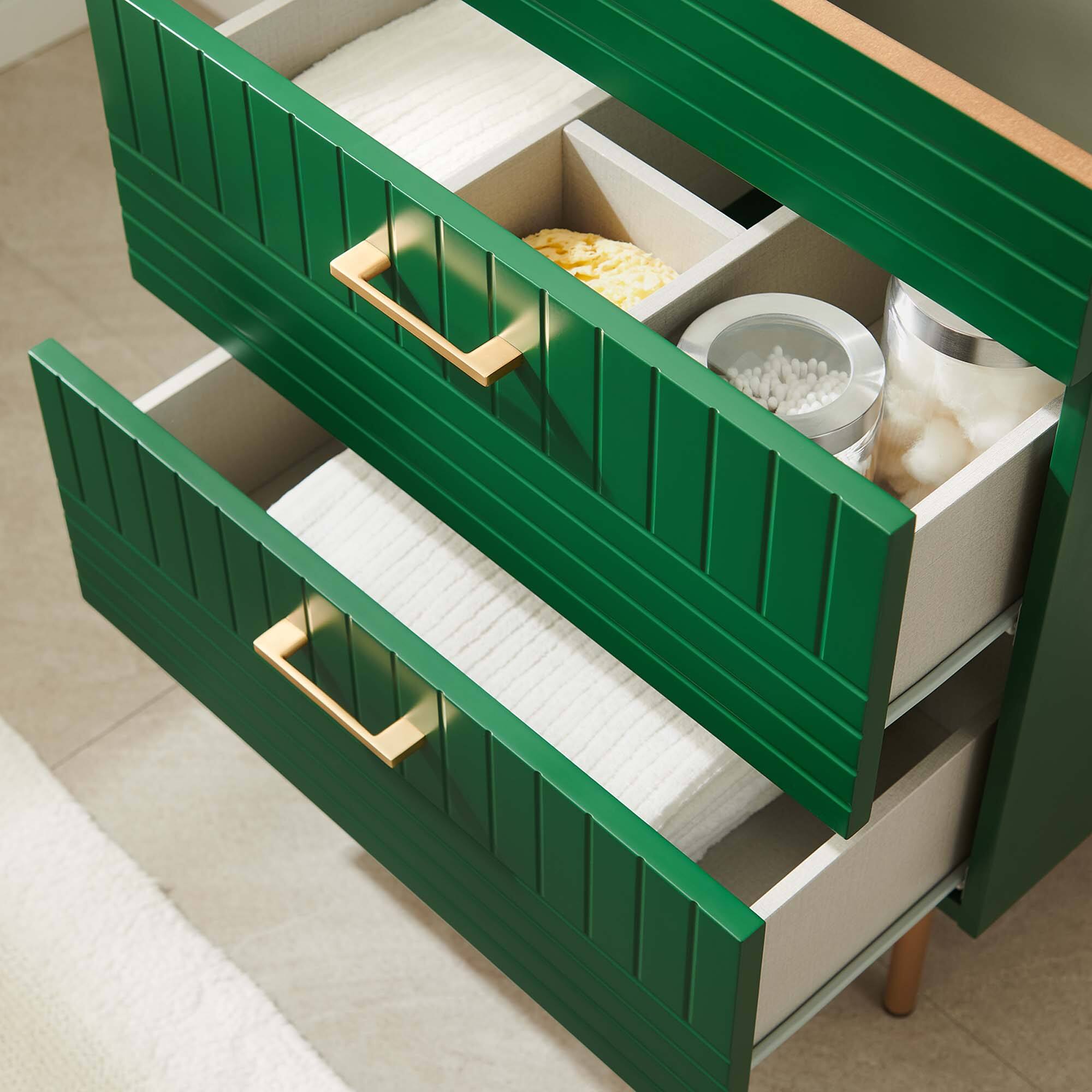 Back. Modway - Daybreak 24" Bathroom Vanity Cabinet (Sink Basin Not Included) by Modway - Green.