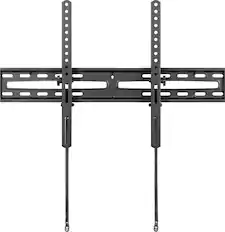 Front. Best Buy essentials™ - Tilting TV Wall Mount For Most 47–84" TVs - Black.