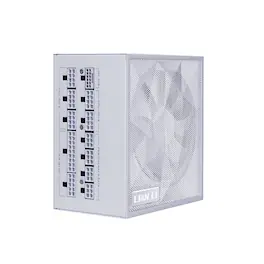 Lian Li - 850W Full Modular ATX Power Supply with 12V-2x6 Cable - ATX 3.1 & PCIE 5.1, Cybenetics Platinum Efficiency (SX0850P.W) - White