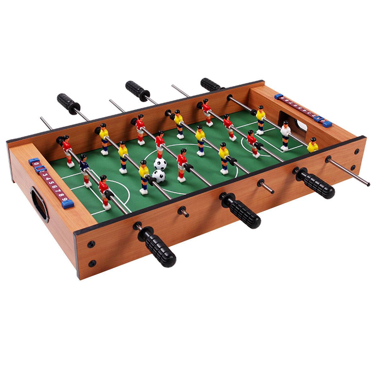 Left. Costway - 2 In 1 Table Game Air Hockey Foosball Table Christmas Gift For Kids Indoor Outdoor - Multi-Color.