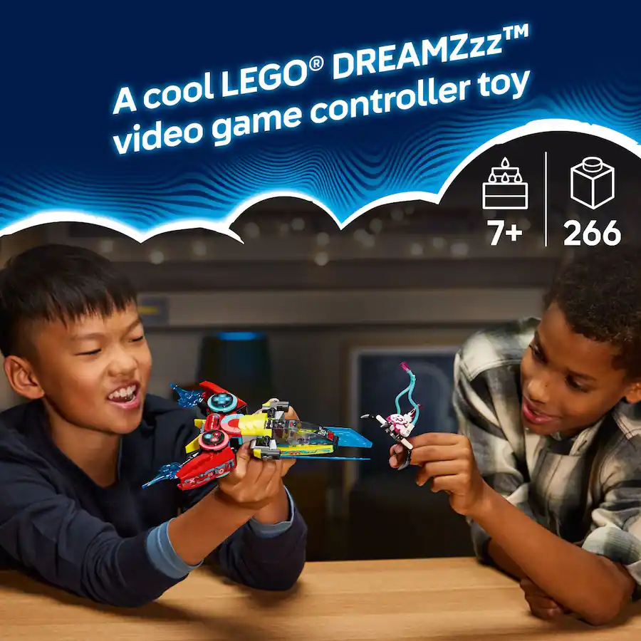 LEGO DREAMZzz Cooper's Gaming Controller Jet Building Toy 71489 6526321 ...