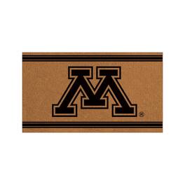 Evergreen Enterprises - Minnesota Golden Gophers 28" x 16" Primary Logo Outdoor Coir Entryway Mat - Multicolor