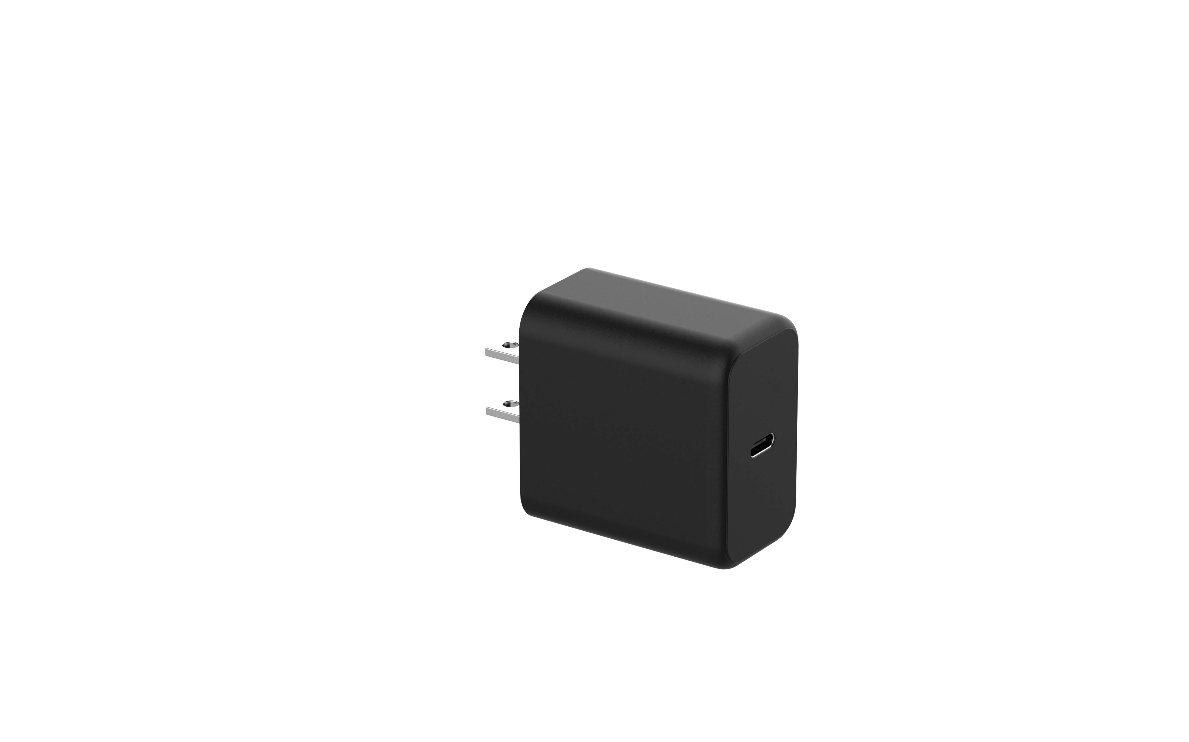 Alt View 4. Biogenik - 65W AC Wall Charger w/ 5ft USB - C to USB - C Cable.