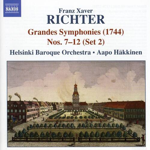 Franz Xaver Richter  
Grands Symphonies (1744)  
Nos. 7–12 (Set 2)  

Helsinki Baroque Orchestra • Aapo Häkkinen