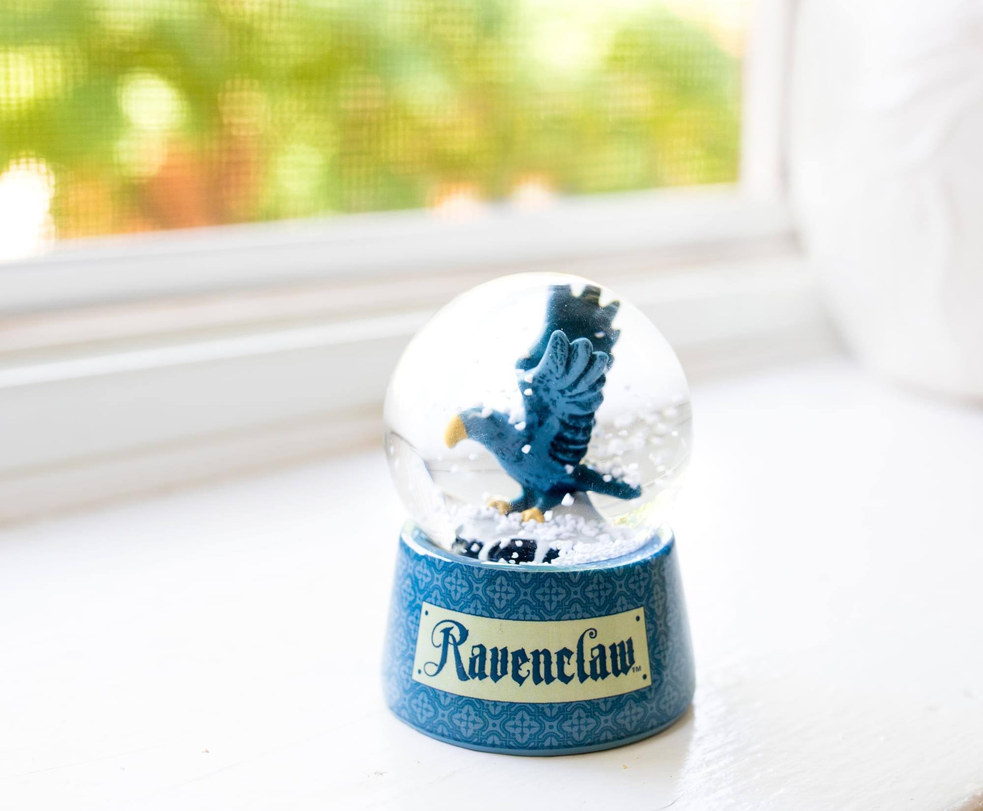 Alt View 10. Silver Buffalo - Harry Potter House Ravenclaw Collectible Snow Globe | 3 Inches Tall - Blue.
