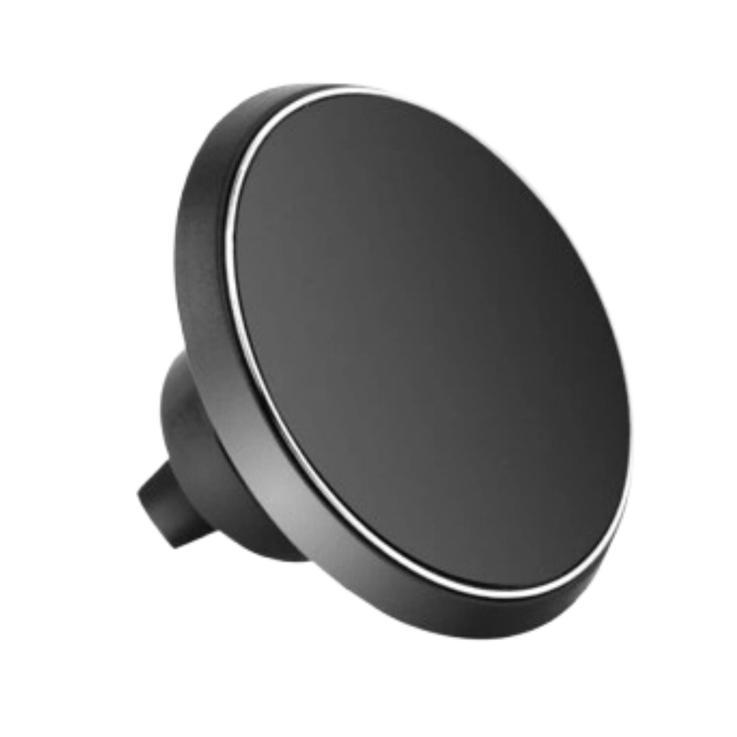 Front. Home Collection - 2-in-1 Wireless Car Charger & Magnetic Mount Holder - Black.
