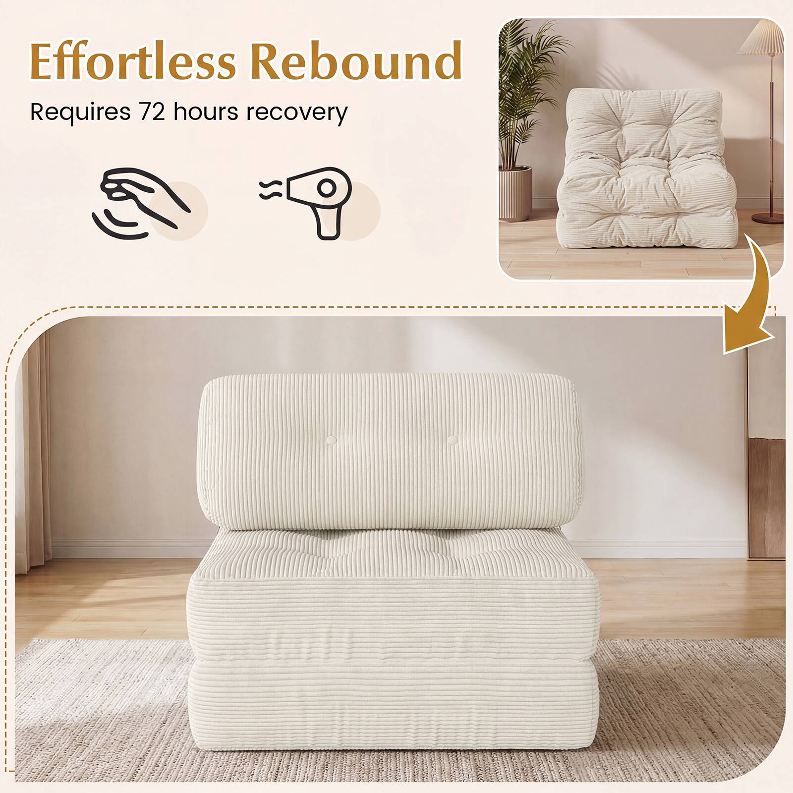 Effortless Rebound  
Requires 72 hours recovery