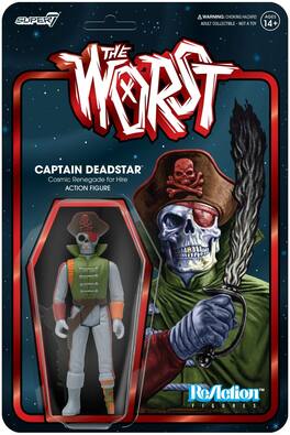 Super7 - The Worst - Reaction Wv4 (Scum Squad) - Captain Deadstar - Collectibles - Multicolor