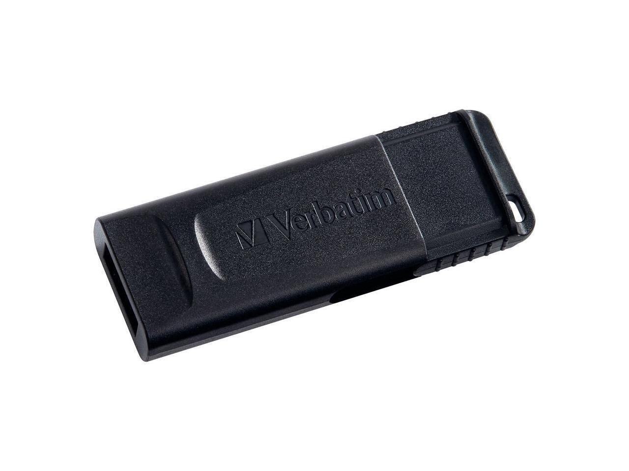 Alt View 4. Verbatim - Verbatim 64GB Store 'n' Go USB Flash Drive 10pk Black 70895 - Black.