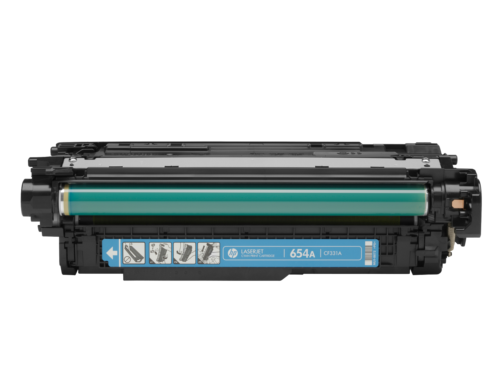HP LASERJET  
654A  
CF331A  
CYAN PRINT CARTRIDGE