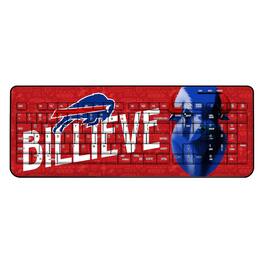 Keyscaper - Buffalo Bills 2024 Illustrated Limited Edition Wireless Keyboard - Black