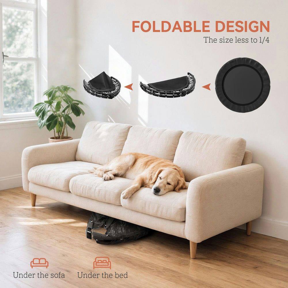 FOLDABLE DESIGN  
The size less to 1/4  

Under the sofa  
Under the bed