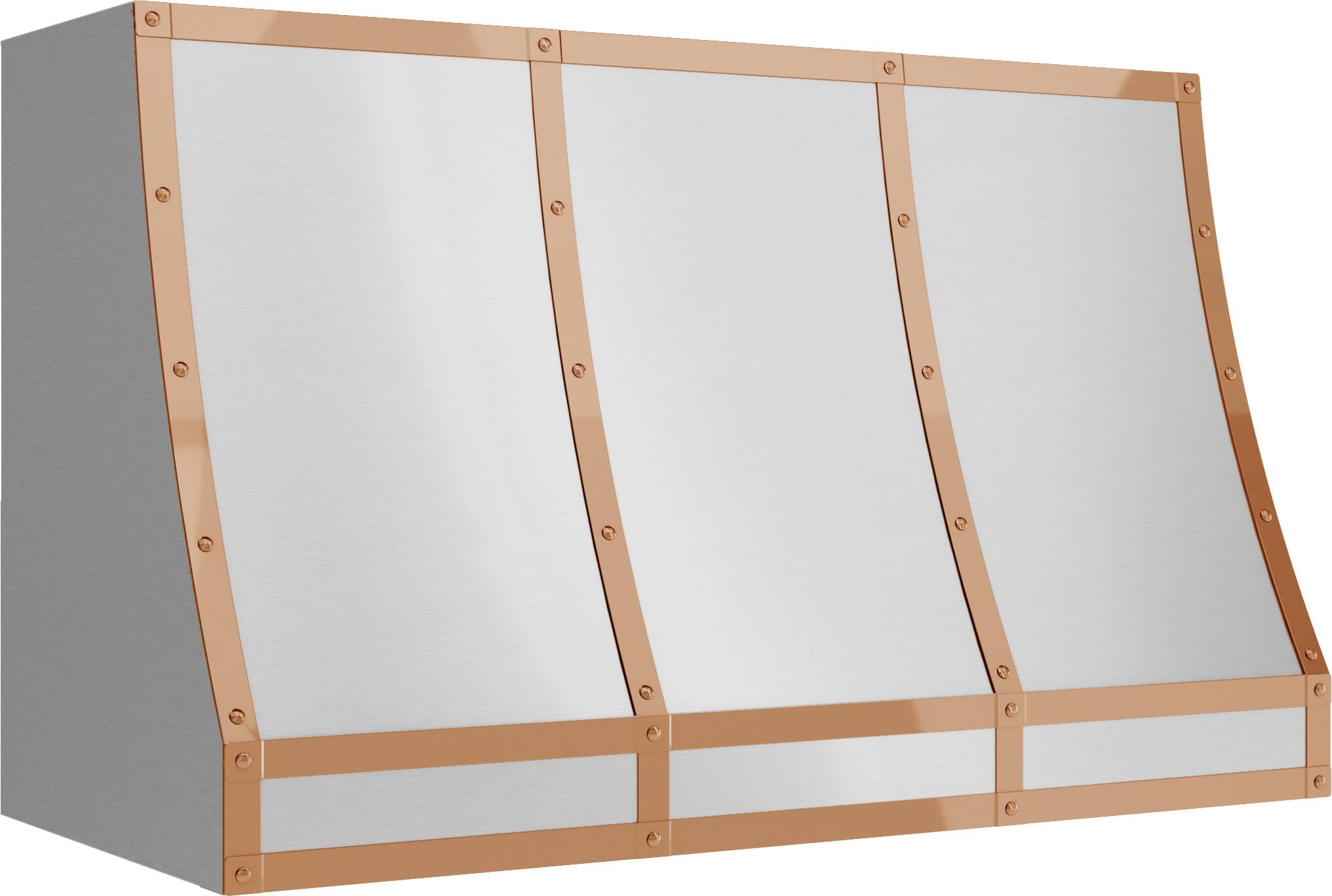 Angle. Zephyr - Banding Kit for CHFT48ASX - Polished Copper.