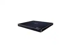 Front. LG - LG WP50NB40 External Blu-ray Writer - Black, BD-R/RE, 24x CD, 6x BD, 8x DVD.