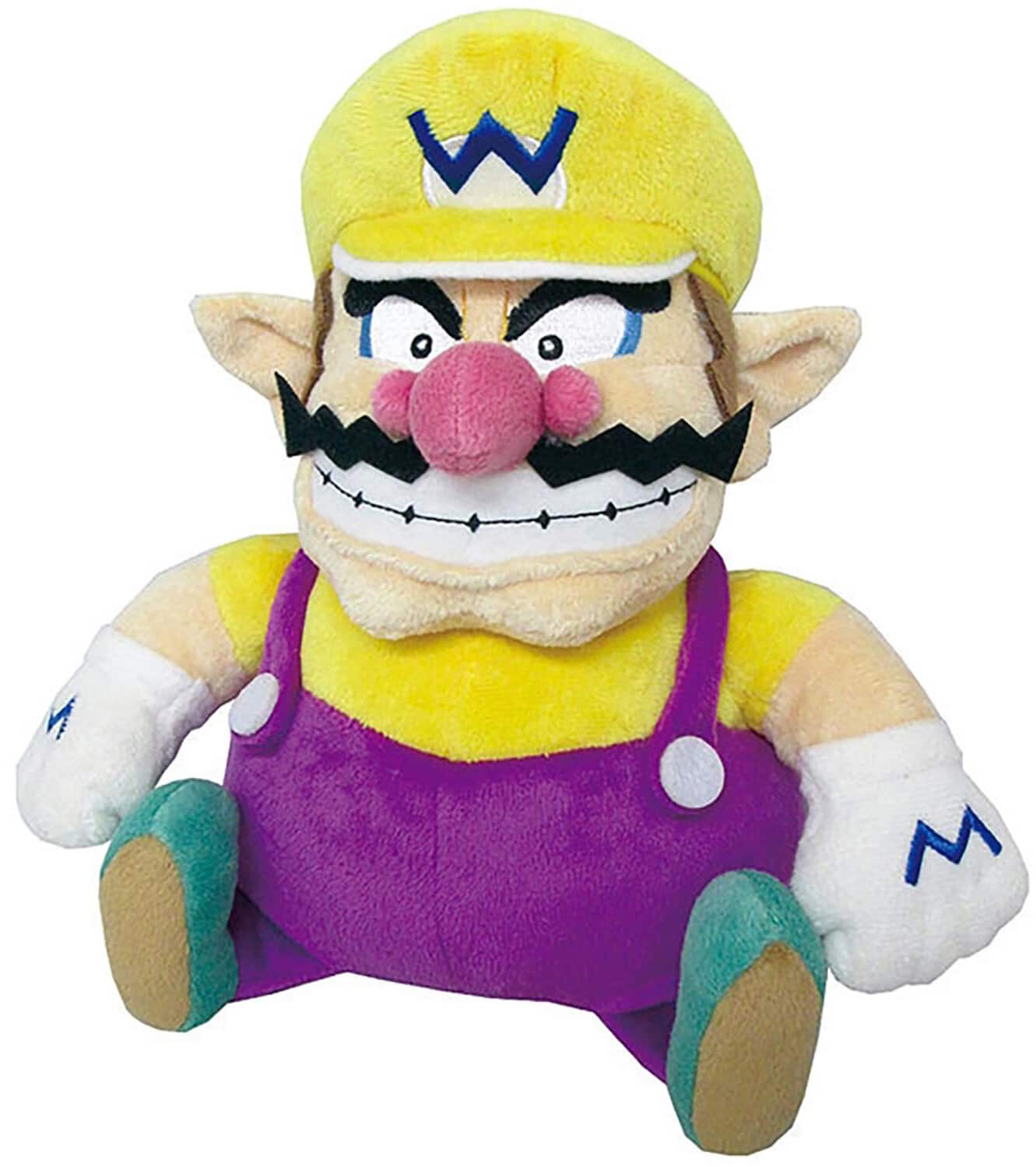 Little Buddy - Super Mario Bros. Wario 10" Plush - COLLECTABLES - Multicolor