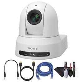 Sony - BRC X400 4K PTZ Camera with HDMI 3G SDI IP Streaming + More - White