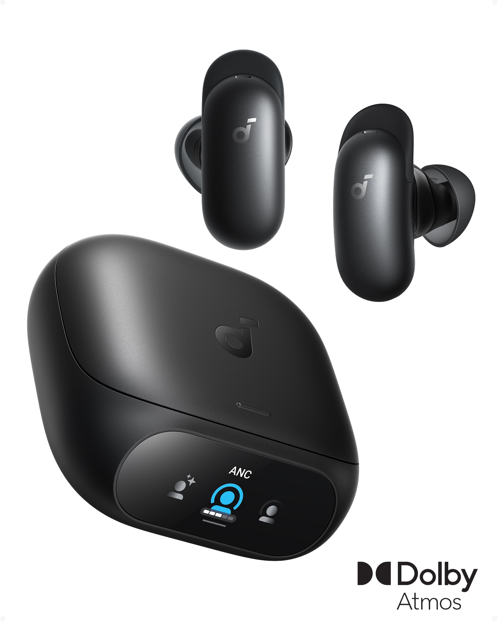 Anker - Soundcore Liberty 5 Pro True Wireless Noise Cancelling Bluetooth In-Ear Earbuds - Black