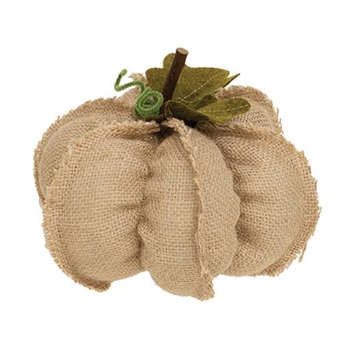 Alt View 1. BreeBe - Medium Burlap Pumpkin 3 Asstd. - Multi.