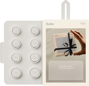 Oura - Ring 5 Gifting Sizing Kit - Unique Sizing - Give The Gift of Health - White - (2026)