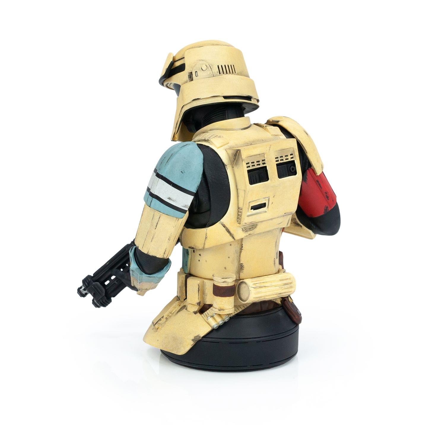 Alt View 3. Star Wars - Rogue One: A Star Wars Story Shoretrooper Statue | 7-Inch Character Resin Bust - Beige.
