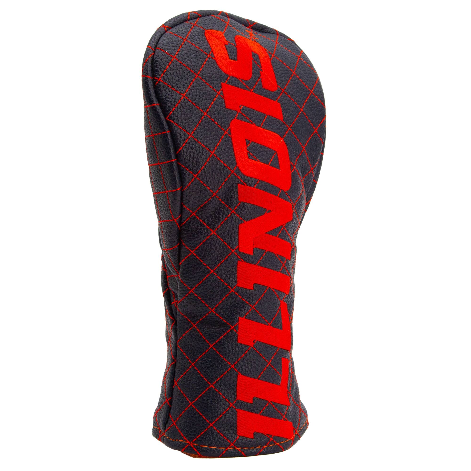 Alt View 2. Team Golf - Illinois Fighting Illini Quilted Fairway Headcover - Multicolor.