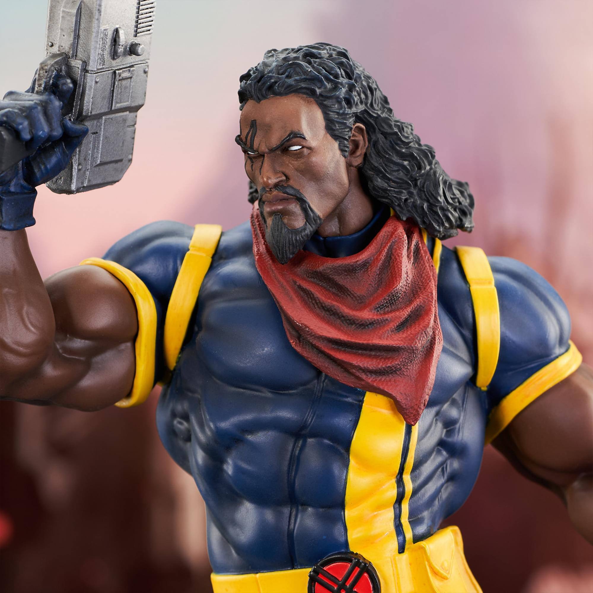 Alt View 4. Diamond Select Toys - Diamond Select - Marvel Premier Collection X-Men Bishop Statue  - COLLECTABLES - Multicolor.