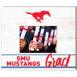 Jardine - SMU Mustangs 13.5" x 11.5" Grad Frame - White