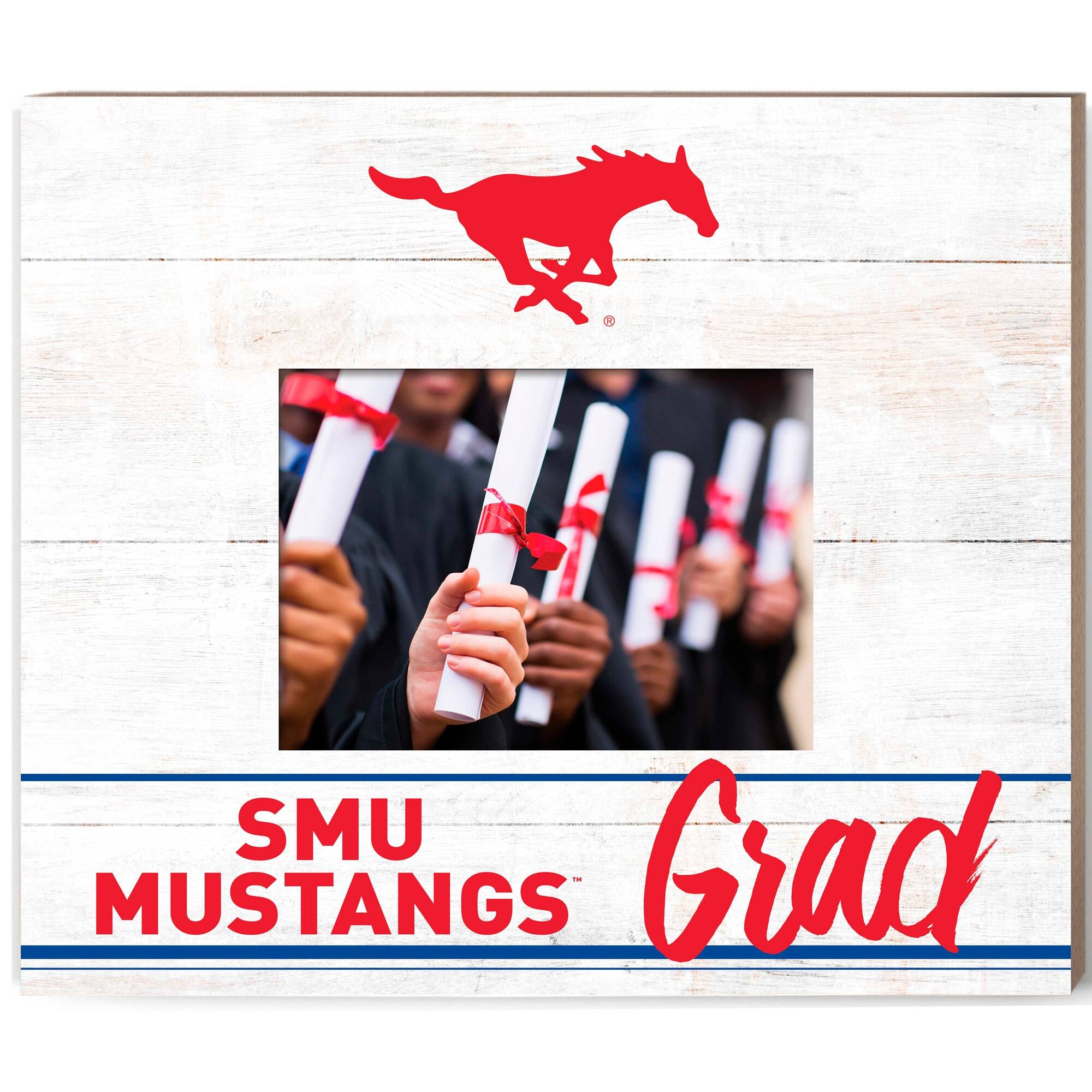 SMU Mustangs 13.5" x 11.5" Grad Frame
