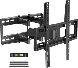 FINEAK - Full Motion TV Mount for Most 26-65 Inch Flat/Curved TVs - Black