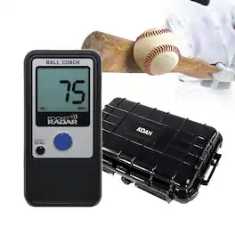Pocket Radar - Ball Coach/Pro-Level Speed Training Tool and Radar Gun Bundle