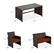 - Table: 17" x 18" x 35"
- Chair: 31" x 26" x 23.5"
- Bench: 30" x 26" x 43"