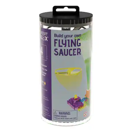 Build your own
FLYING SAUCER
Circuit Blox
Electronic Tree
Electrical EMI Shielding
WARNING:
CHOKING HAZARD
Small parts. Not for children under 3 years.