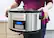 Alt View 15. Elite Gourmet - 8.5Qt. Digital Slow Cooker - Stainless-Steel/Black.