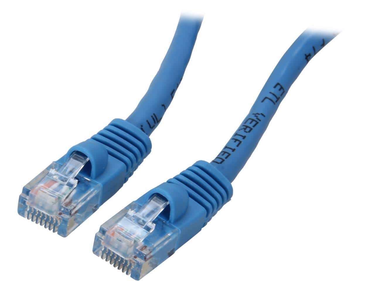Cables to Go - C2G 15206 Cat5e Cable - Snagless Unshielded Ethernet Network Patch Cable, (14 Feet, 4.26 Meters) - Blue